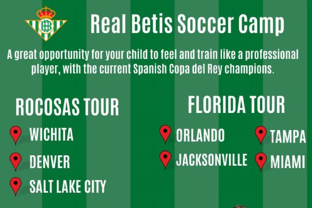 Real Betis soccer camps en Estados Unidos - 1, Foto 1