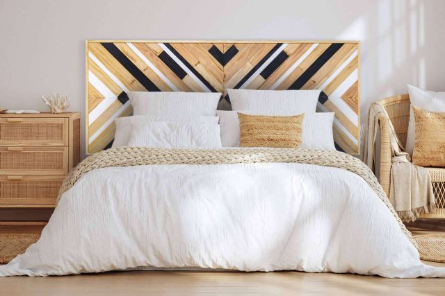 Madera sostenible; nuevas tendencias en decoración con madera natural, cabeceros de cama originales y únicos - 1, Foto 1