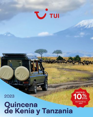 Quincena de Kenia y Tanzania, la nueva campaña de TUI con hasta un 10% de descuento - 1, Foto 1