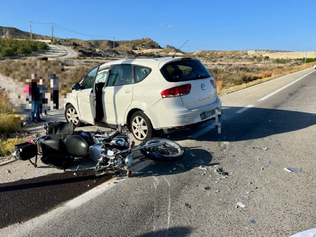 Fallece un motorista en un accidente de tráfico ocurrido en Molina de Segura - 1, Foto 1