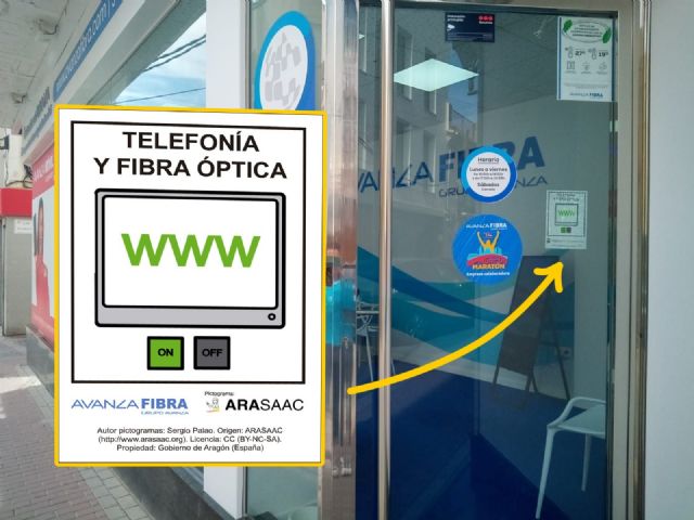 Avanza Fibra coloca pictogramas en todas sus tiendas para ayudar a personas con TEA (Trastorno del Espectro Autista) - 1, Foto 1