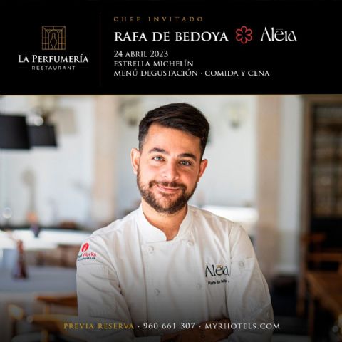 Rafa De Bedoya, nuevo invitado del ciclo ´chefs con estrella Michelin´ en La Perfumería - 1, Foto 1