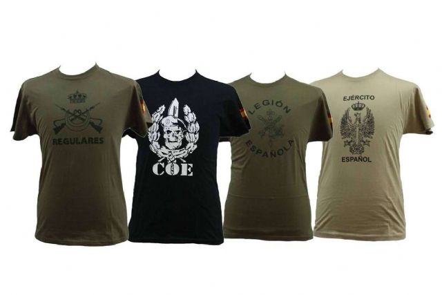Camisetas militares - Ropa Militar 