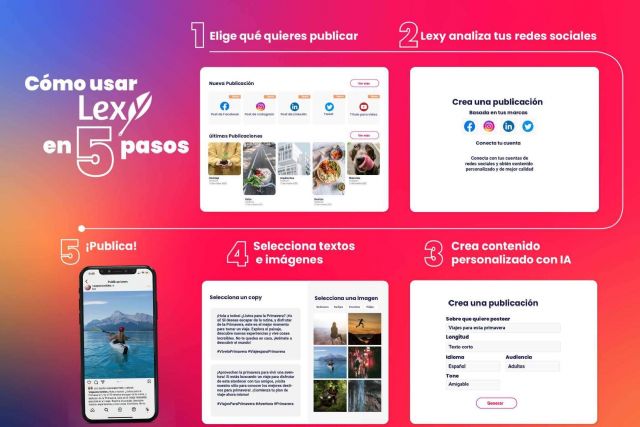 Consejos para ahorrar tiempo a la hora de crear contenido para las redes sociales, gracias a la IA de Lexy - 1, Foto 1