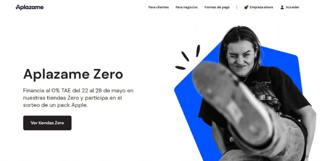 Aplazame lanza una campaña de financiación al 0% TAE en la que participan más de 300 comercios en España - 1, Foto 1