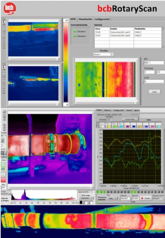 Magnesitas Navarras y BCB: Termografía en hornos rotatorios con el sistema bcbRotaryScan - 1, Foto 1