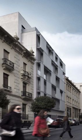 El edificio de viviendas de la calle Octavio Cuartero, obra de Francisco Candel, Premiado por el COACM - 1, Foto 1