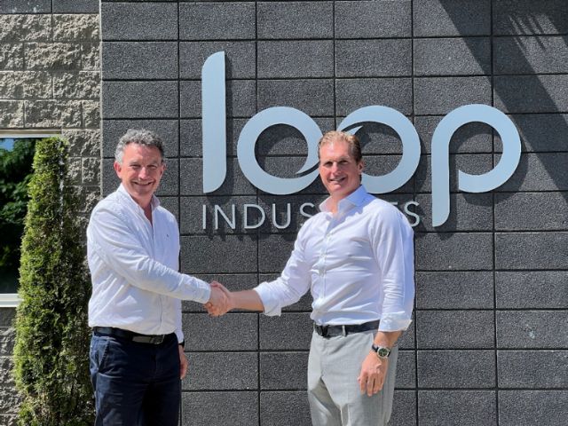 Franck Leroy, Presidente de la Región Gran Este, visita las instalaciones de Loop Industries en Terrebonne - 1, Foto 1