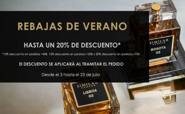 Similar Parfum lanza descuentos de hasta un 20% en sus productos durante el mes de julio - 1, Foto 1