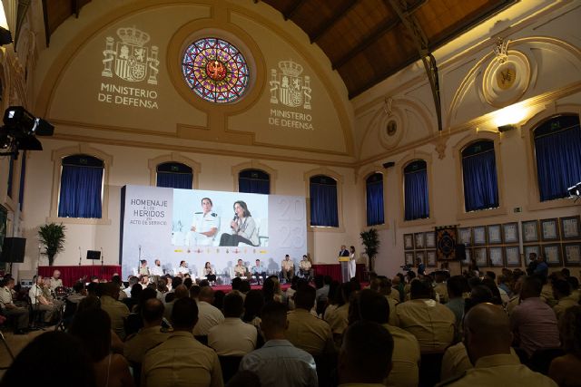 Homenaje a los heridos en acto de servicio en la Escuela de Guerra del Ejército - 1, Foto 1