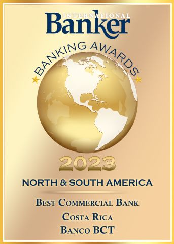 Banco BCT: Best Commercial Bank Of The Year y Best Innovation in Retail Banking Costa Rica - 1, Foto 1