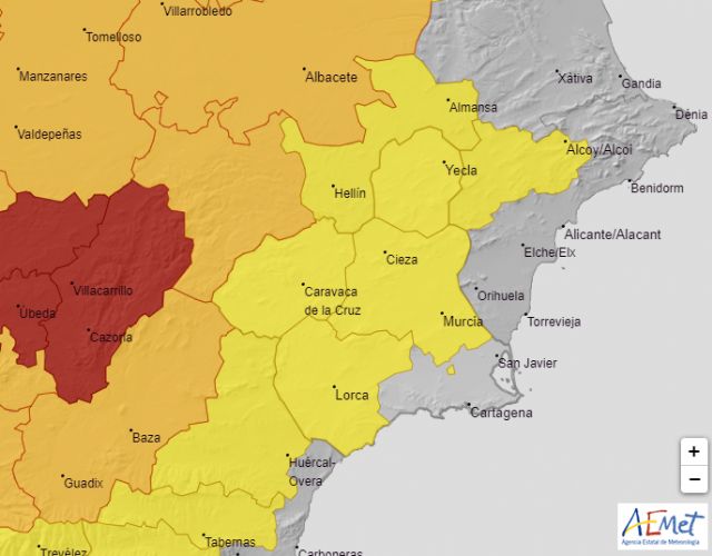 Meteorología añade el aviso por tormentas esta tarde en el Noroeste a los avisos por temperaturas de hasta 39 grados hoy lunes - 1, Foto 1