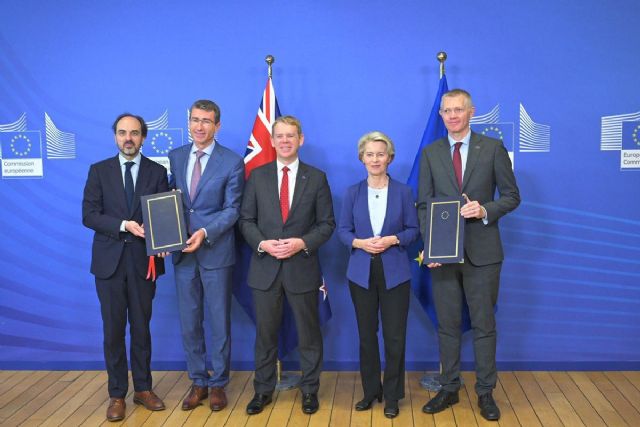 La Presidencia española arranca con la firma del Acuerdo de Libre Comercio entre la UE y Nueva Zelanda - 1, Foto 1