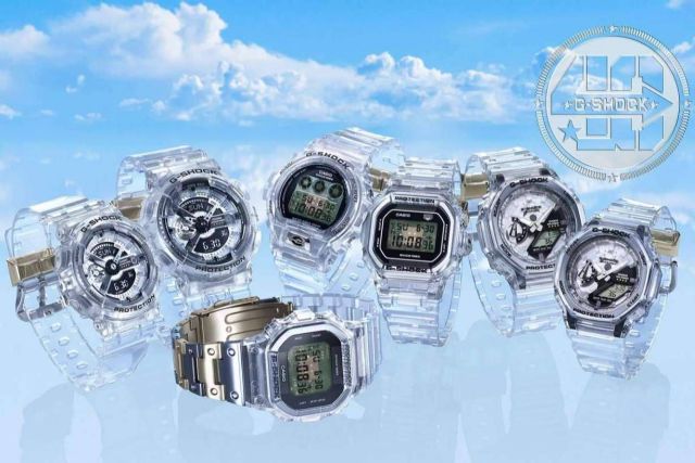 Los nuevos materiales transparentes de G-SHOCK muestran los componentes internos - 1, Foto 1