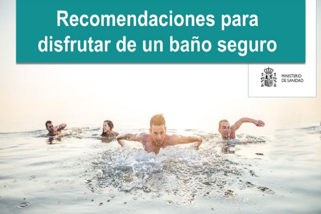 Sanidad traslada a la población las recomendaciones para disfrutar de un baño seguro durante el verano - 1, Foto 1