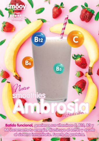 Smöoy presenta su último lanzamiento: el smöothie Ambrosía Vitamin - 1, Foto 1