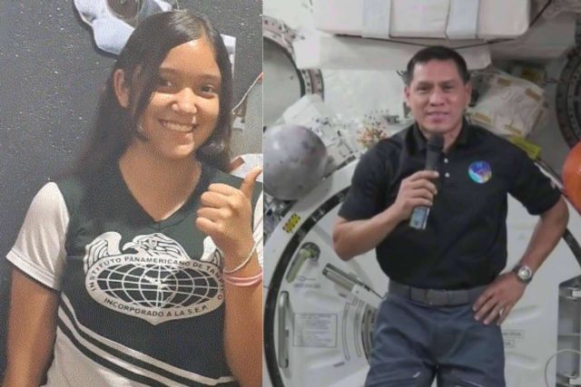 Alumna del Instituto Panamericano de Tampico entrevista al astronauta Frank Rubio desde la Estación Espacial Internacional - 1, Foto 1