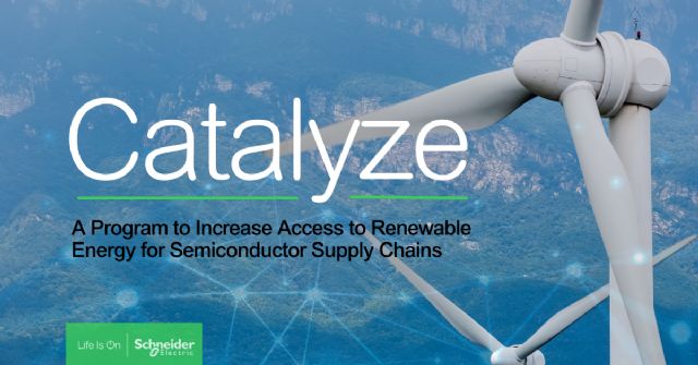 Schneider Electric se une a Intel y Applied Materials para ayudar a descarbonizar la cadena de valor de los semiconductores con el nuevo programa Catalyze - 1, Foto 1