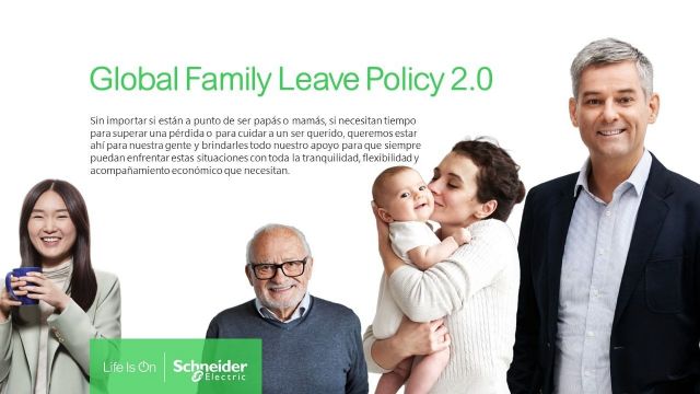 Schneider Electric lanza su Global Family Leave Policy 2.0, con medidas aún más flexibles para su equipo - 1, Foto 1