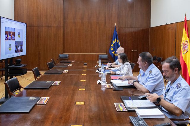 Robles participa en una reunión con los máximos responsables de la Guardia Nacional militar de Fronteras de Ucrania - 1, Foto 1