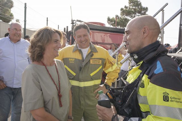 ​Ribera destaca que el control del incendio de Tenerife abre una nueva etapa para cuantificar los recursos requeridos para paliar los daños - 1, Foto 1