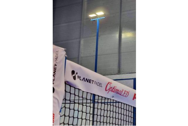 Planet Padel Indoor de Torrejón con focos ÓptimaLED - 1, Foto 1