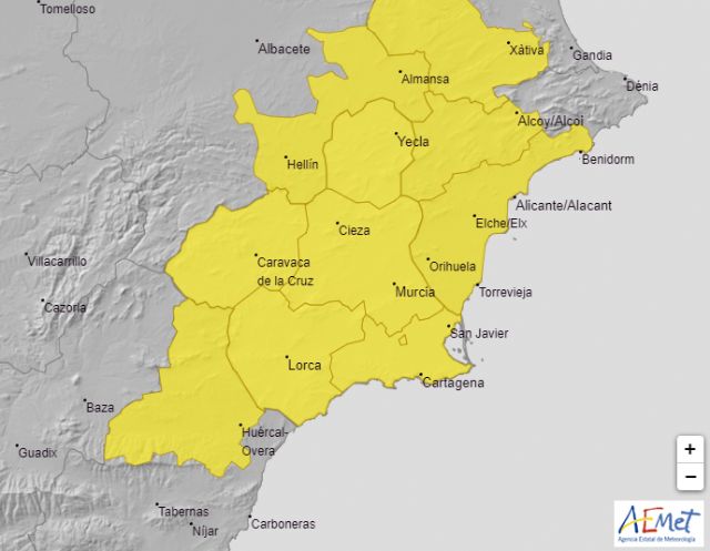 Meteorología mantiene su aviso de fenómenos adversos de nivel amarillo por lluvia y tormentas para hoy en toda la Región - 1, Foto 1