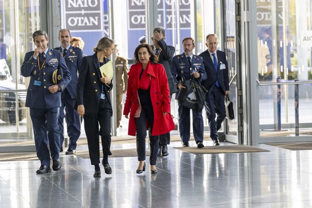 El presidente ucraniano Zelenski participa en la reunión de ministros de Defensa en formato ´Ramstein´ a la que asiste la ministra Robles - 1, Foto 1