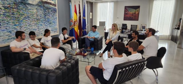 El alcalde, José Miguel Luengo recibe a los Supermakers de la Fundación Rafa Puede - 1, Foto 1