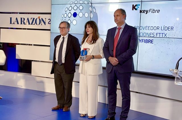 KeyFibre premiada por La Razón como proveedor líder en soluciones FTTX - 1, Foto 1