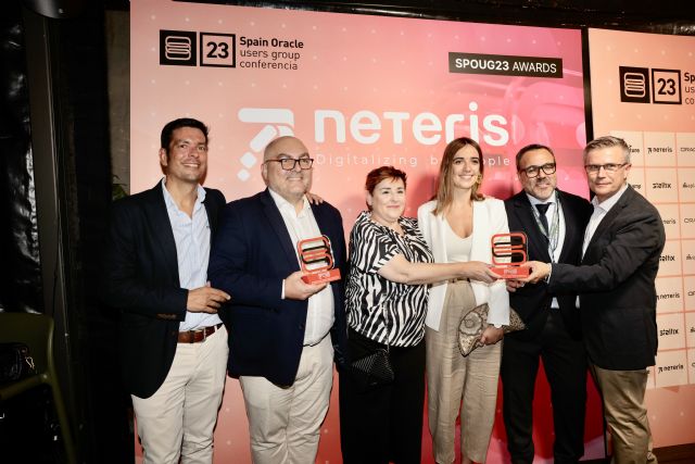 Neteris y Angulas Aguinaga ganan el premio al Mejor Proyecto del año 2023 en la categoría de Aplicaciones Oracle - 1, Foto 1