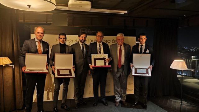 Isabel Díaz-Ayuso, Morante de la Puebla, Emilio de Justo y Fernando Sánchez, Premios Taurinos del CFG - 1, Foto 1