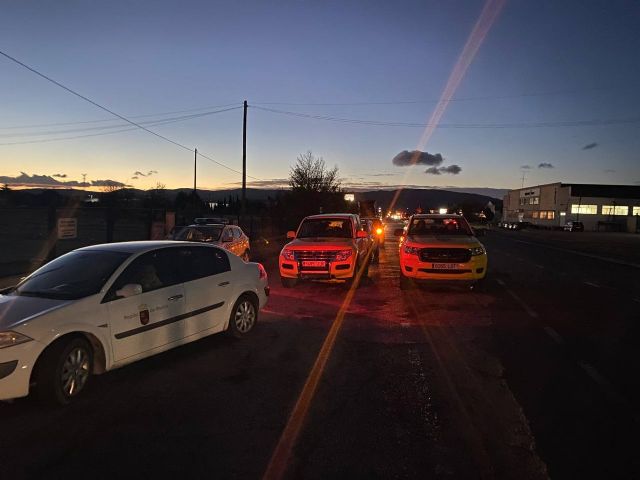 2 columnas de acción exterior acuden al incendio Montitxelvo en apoyo y colaboración a los medios de la Comunidad Valenciana - 1, Foto 1