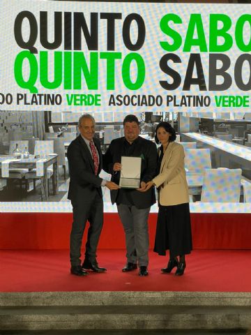 El restaurante El Quinto Sabor gana el Premio Platino Sostenible otorgado por Hostelería de Madrid - 1, Foto 1