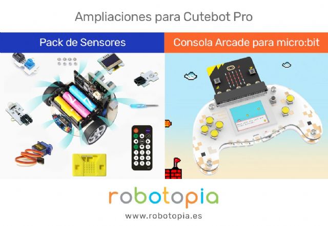 Nuevo Cutebot Pro, la evolución del cochecito más popular para micro:bit - 1, Foto 1