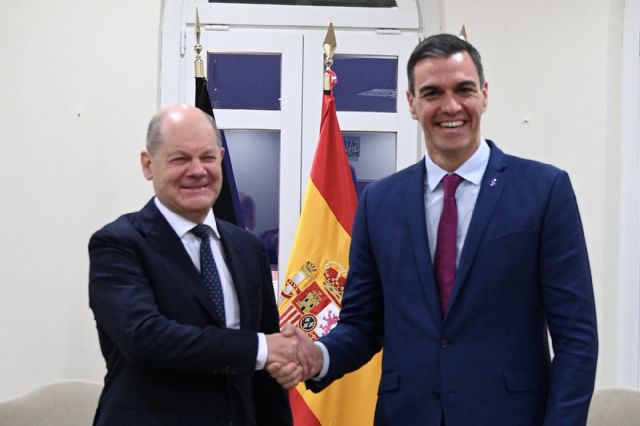 Encuentro de Pedro Sánchez con Olaf Scholz Foto: Moncloa / Diego del Monte, Foto 1