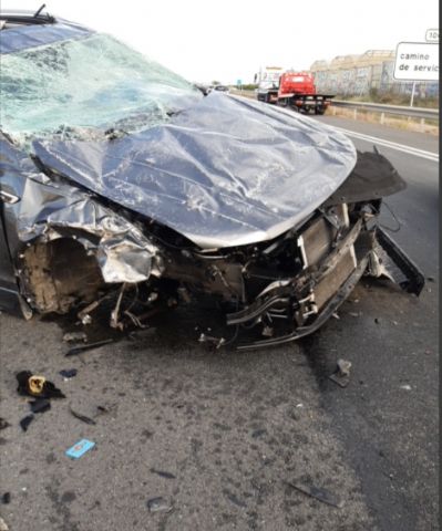 A dos personas heridas en accidente de tráfico en San Cayetano, pedanía de Torre Pacheco - 1, Foto 1