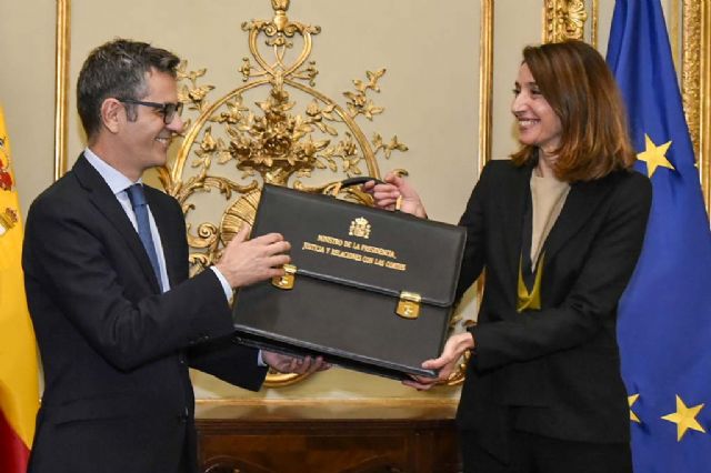 Félix Bolaños recibe la cartera de Justicia de manos de su predecesora en el cargo, Pilar Llop - 1, Foto 1