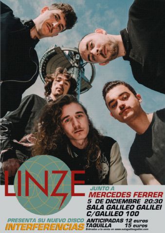 LINZE publica ´INTERFERENCIAS´, su tercer álbum, en CD y edición vinilo azul - 1, Foto 1