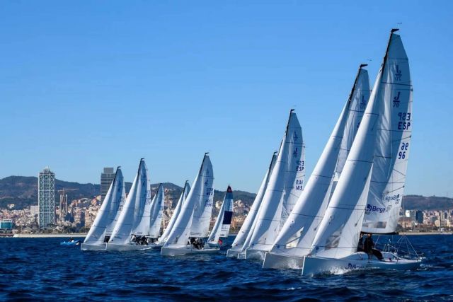 El liderato de las Barcelona Winter Series de J70 es para ´HangTen - Hmnos. Berga´ - 1, Foto 1