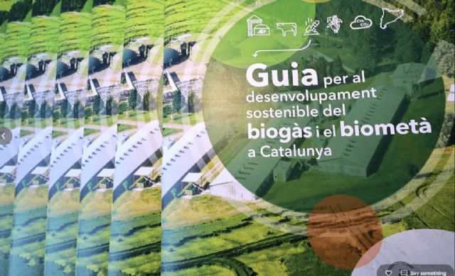 El Clúster de la Bioenergia de Catalunya presenta la guía BIOGAS IMPULSA´T - 1, Foto 1