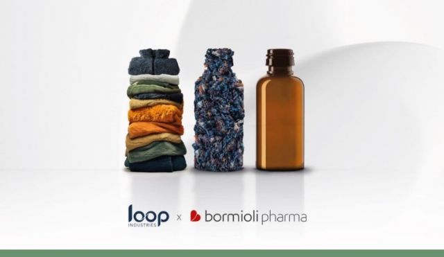 Loop Industries y Bormioli Pharma presentan en Pharmapack 2024 una botella de envasado farmacéutico - 1, Foto 1