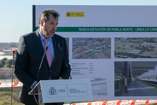 Óscar Puente pone a la futura estación de Parla Norte como ejemplo del compromiso con la mejora de los Cercanías de Madrid - 1, Foto 1