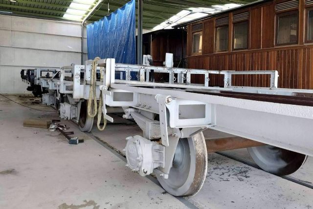 Iniciada la restauración de dos históricos vagones de ENDESA por la Fundación del Patrimonio Ferroviario - 1, Foto 1