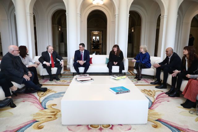 Encuentro del presidente del Gobierno con el sector audiovisual y cinematográfico español - 1, Foto 1