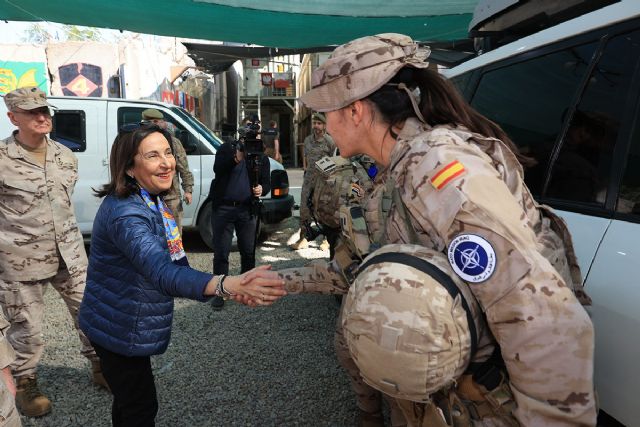 La ministra de Defensa y el primer ministro iraquí confirman su compromiso para seguir colaborando en el ámbito militar e industrial - 1, Foto 1