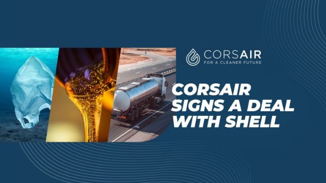 Corsair firma un acuerdo para suministrar aceite de pirólisis a Shell - 1, Foto 1