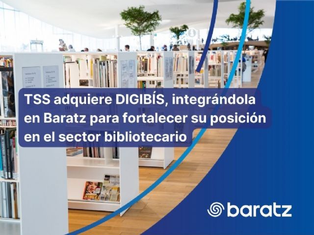 TSS adquiere DIGIBÍS para reforzar la posición de Baratz en el sector bibliotecario - 1, Foto 1