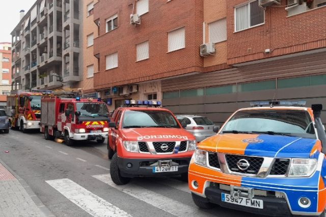 Incendio en un garaje de un local público en Molina de Segura - 1, Foto 1