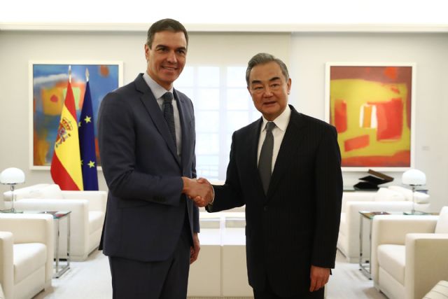 El presidente del Gobierno recibe al ministro de Asuntos Exteriores de China - 1, Foto 1